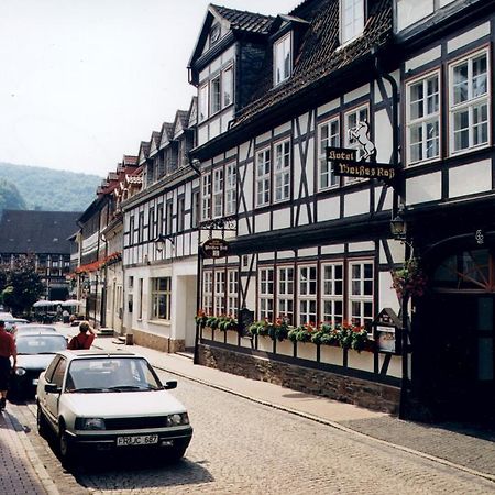 Hotel Garni Weisses Ross Stolberg  Екстер'єр фото